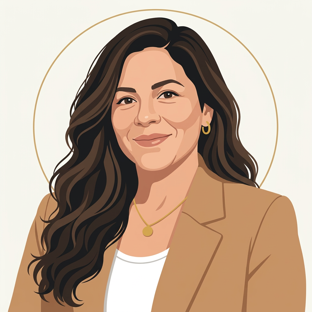 Illustrated portrait of the Client Care AI employee