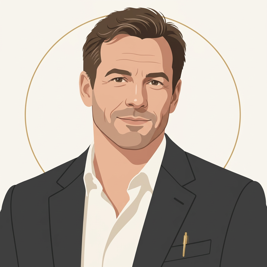 Illustrated portrait of the Sales AI employee